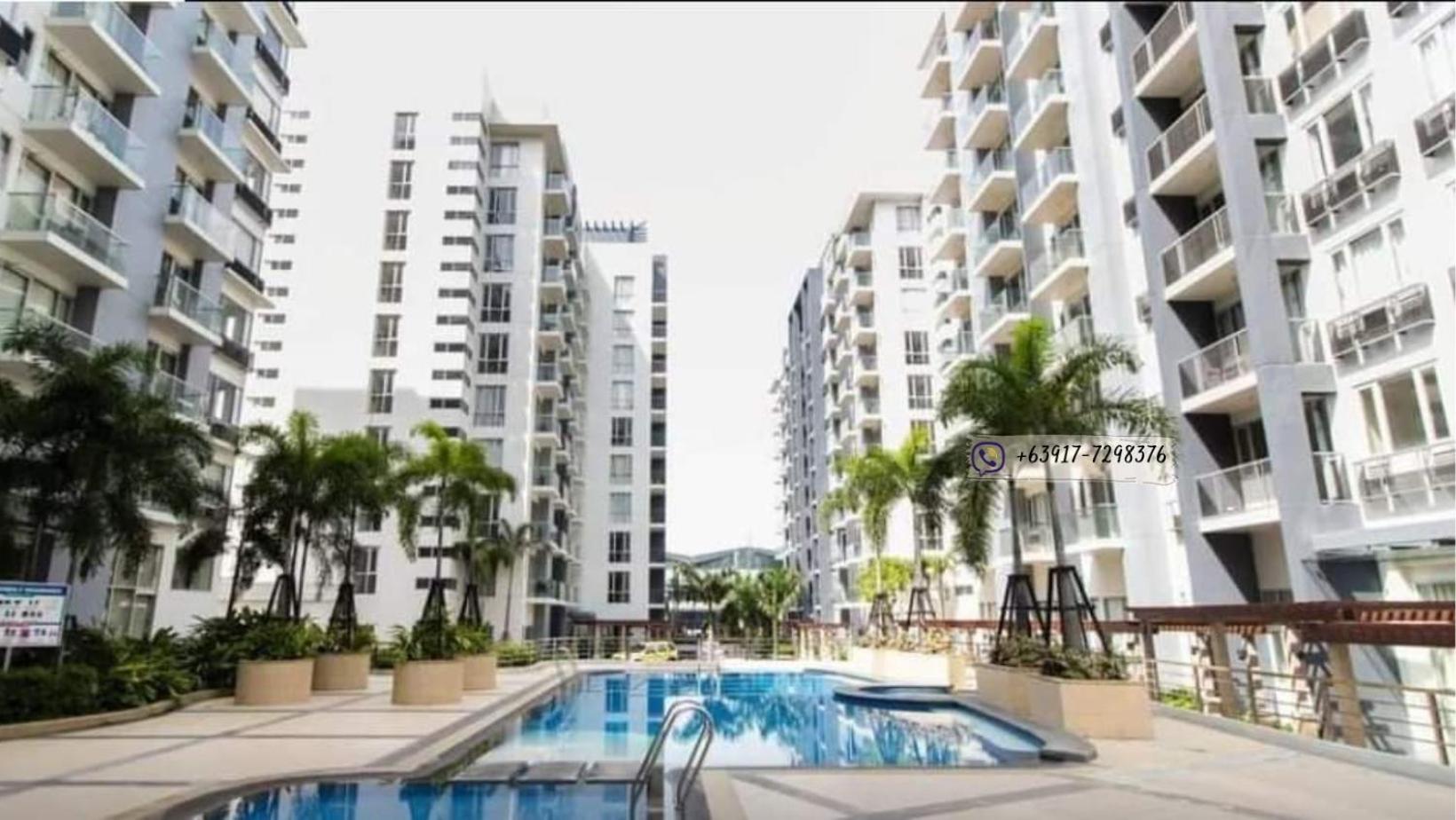 One Palm Tree Villas Condominium - Studio 2H With Balcony - Across Terminal 3 Airport Manila Exterior photo